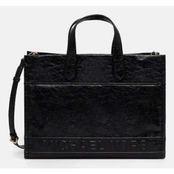τσάντα michael michael kors χρώμα μαύρο, 30r5g3gt3l 78%