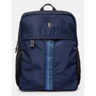 σακίδιο πλάτης u.s. polo assn. paul χρώμα: ναυτικό μπλε, biupj8476mip συνθετικό ύφασμα