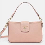 τσάντα u.s. polo assn. stanford χρώμα: ροζ, beuss6366wvp συνθετικό ύφασμα