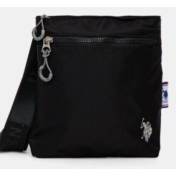 σακίδιο u.s. polo assn. bigfork χρώμα μαύρο, biub55678mia