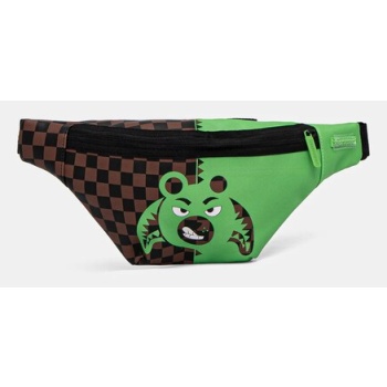 τσάντα φάκελος sprayground χρώμα καφέ, 910b6863nsz