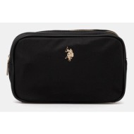 νεσεσέρ καλλυντικών u.s. polo assn. houston χρώμα: μαύρο, beuhu6387wip 70% πολυεστέρας, 30% poliuret
