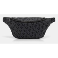 τσάντα φάκελος calvin klein jeans χρώμα: μαύρο, lv04g3113g 100% poliuretan