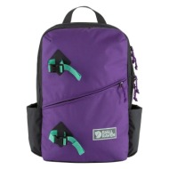 σακίδιο πλάτης fjallraven vardag χρώμα: μοβ, f23200300 100% ανακυκλωμένο πολυαμίδιο