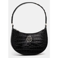 δερμάτινη τσάντα philipp plein χρώμα: μαύρο, saea wba2064 ple010n κύριο υλικό: φυσικό δέρμα
φόδρα: 1