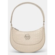 δερμάτινη τσάντα philipp plein χρώμα: μπεζ, saea wba2064 ple010n κύριο υλικό: φυσικό δέρμα
φόδρα: 10