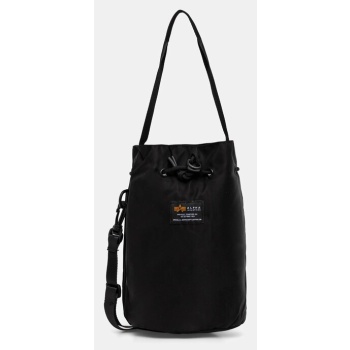 σακίδιο alpha industries carry bag wmn χρώμα μαύρο, 148944