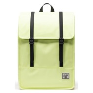 σακίδιο πλάτης herschel survey backpack χρώμα: πράσινο, 11665-06561-os 100% ανακυκλωμένος πολυεστέρα