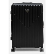 βαλίτσα guess χρώμα: μαύρο, twhn96 75988 πλαστική ύλη