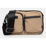 σακίδιο aldo rherif χρώμα: μπεζ, 13933762 κύριο υλικό: 85% νάιλον, 10% πολυεστέρας, 5% πολυουρεθάνη
