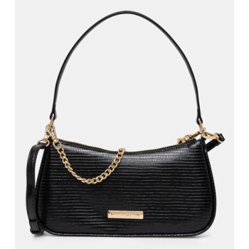 τσάντα aldo annriver χρώμα μαύρο, 13933701 κύριο υλικό