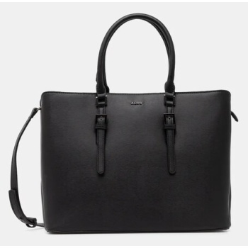 τσάντα aldo tarandi χρώμα μαύρο, 13933784 κύριο υλικό