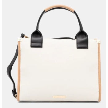 τσάντα aldo enenaryn χρώμα μπεζ, 13933926 κύριο υλικό