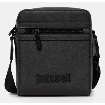 σακίδιο just cavalli χρώμα μαύρο, 78qa4b32 zsb85 κύριο