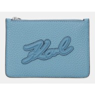 πορτοφόλι karl lagerfeld χρώμα: μαύρο, a1w32052 58% ανακυκλωμένη πολυουρεθάνη, 42% πολυουρεθάνη