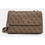 τσάντα guess erica χρώμα: καφέ, hwesg9 51020 κύριο υλικό: 100% poliuretan
φόδρα: 100% πολυεστέρας