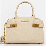 τσάντα steve madden blindeny χρώμα: μπεζ, sm13001646 κύριο υλικό: 100% poliuretan
φόδρα: 100% πολυεσ