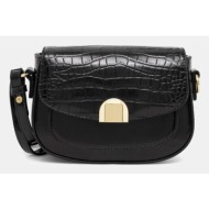 τσάντα answear lab χρώμα: μαύρο 100% poliuretan