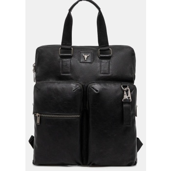 σακίδιο πλάτης medicine χρώμα μαύρο 100% poliuretanφόδρα