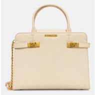 τσάντα steve madden blorens χρώμα: μπεζ, sm13001647 κύριο υλικό: 100% poliuretan
φόδρα: 100% πολυεστ