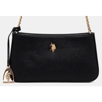 τσάντα u.s. polo assn. jones χρώμα μαύρο, beuje8663wvp