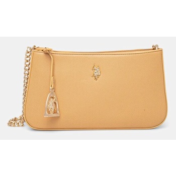 τσάντα u.s. polo assn. jones χρώμα πορτοκαλί, beuje8663wvp