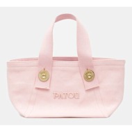 βαμβακερή τσάντα patou χρώμα: ροζ, ac0900076 κύριο υλικό: 100% βαμβάκι
άλλα υλικά: 100% πολυεστέρας