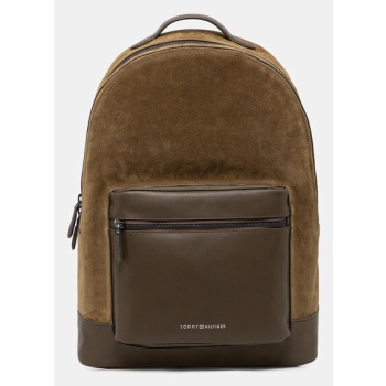 σακίδιο πλάτης tommy hilfiger χρώμα πράσινο, am0am13229