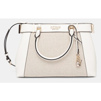 τσάντα guess anadela χρώμα άσπρο, hwag96 33060 φόδρα 100%