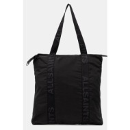 τσάντα allsaints afan χρώμα: μαύρο, m271xb κύριο υλικό: 100% ανακυκλωμένος πολυεστέρας
φόδρα: 100% α