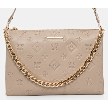 τσάντα aldo albaeria χρώμα μπεζ, 13931844 κύριο υλικό