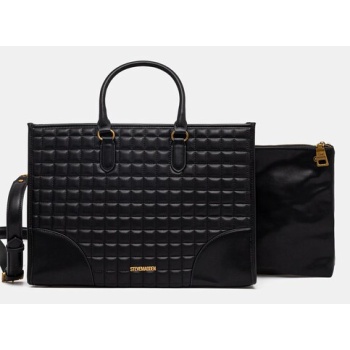 τσάντα steve madden bmisa χρώμα μαύρο, sm13001467 κύριο