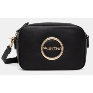 τσάντα valentino bags χρώμα: μαύρο, vbs8a616 δερμάτινη απομίμηση