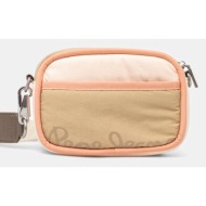 τσάντα pepe jeans brianae bloom χρώμα: μπεζ, pl031653 κύριο υλικό: 100% πολυαμίδιο
φόδρα: 100% πολυε