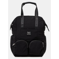 σακίδιο πλάτης pepe jeans whitney blossom χρώμα: μαύρο, pl031649 κύριο υλικό: 100% πολυαμίδιο
φόδρα: