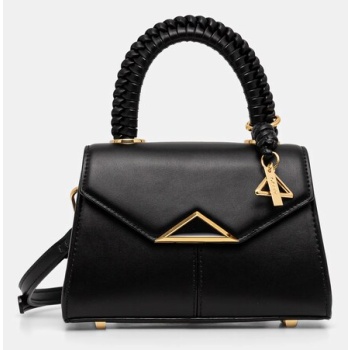 τσάντα aldo sadiehb χρώμα μαύρο, 13933672 κύριο υλικό