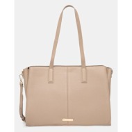 τσάντα aldo haoredia χρώμα: μπεζ, 13989406 κύριο υλικό: 100% πολυουρεθάνη
φόδρα: 100% πολυεστέρας