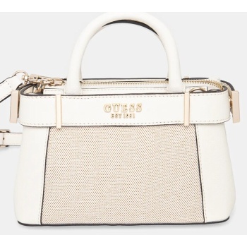 τσάντα guess anadela χρώμα άσπρο, hwag96 33760 κύριο