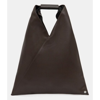 δερμάτινη τσάντα mm6 maison margiela small japanese handbag