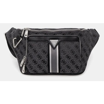τσάντα φάκελος guess milano χρώμα μαύρο, hmmist p5156