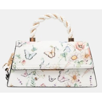 τσάντα aldo sidonie χρώμα μπεζ, 13933742 κύριο υλικό 100%