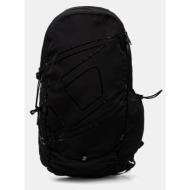 σακίδιο πλάτης diesel drape drape sling bag backpack χρώμα: μαύρο, x09839.p3306 100% πολυεστέρας