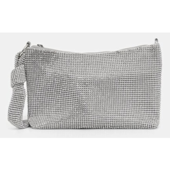 τσάντα aldo diamonella χρώμα ασημί, 14009840 κύριο υλικό