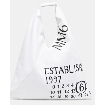 βαμβακερή τσάντα mm6 maison margiela classic japanese