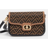 τσάντα aldo landenderiel χρώμα: καφέ, 13989421 κύριο υλικό: 85% πολυεστέρας, 15% πολυουρεθάνη
φόδρα: