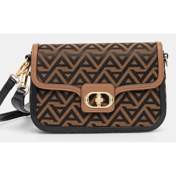 τσάντα aldo landenderiel χρώμα καφέ, 13989421 κύριο υλικό