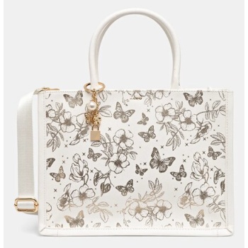 τσάντα aldo florency χρώμα μπεζ, 13933711 κύριο υλικό 90%