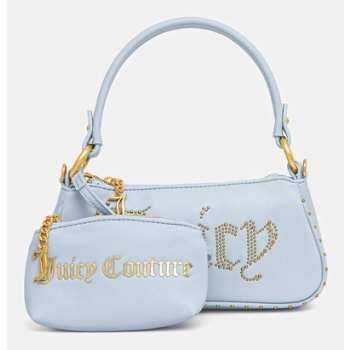 τσάντα juicy couture kimberly pu χρώμα μπλε, bejql8803wvp