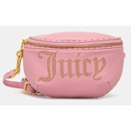 τσάντα φάκελος juicy couture kimberly pu γυναικεία, χρώμα: ροζ, bejql8804wvp κύριο υλικό: 100% πολυο