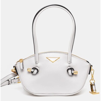 τσάντα aldo elysande χρώμα γκρι, 13989366 κύριο υλικό